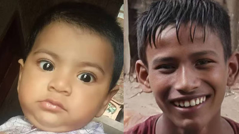 কক্সবাজারে বানের পানির স্রোতে ভেসে গেছে দুই শিশু